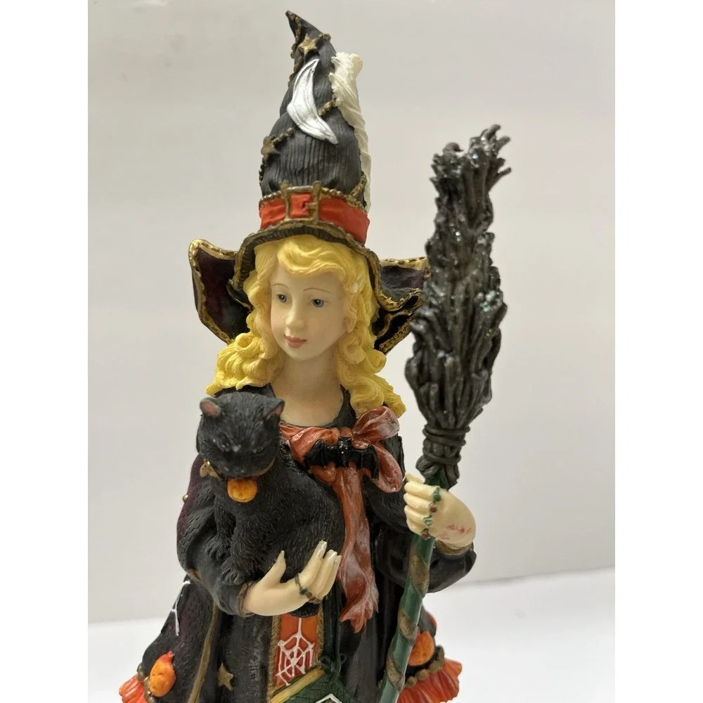Vintage Lenox Bewitching Beauty Witch Figure Pencil Series 2001 Detailed 12